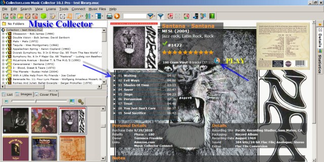 Music Collecter Screen